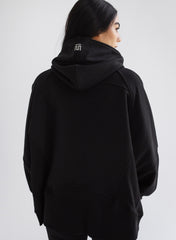 Midnight Zip Relaxed Hoodie