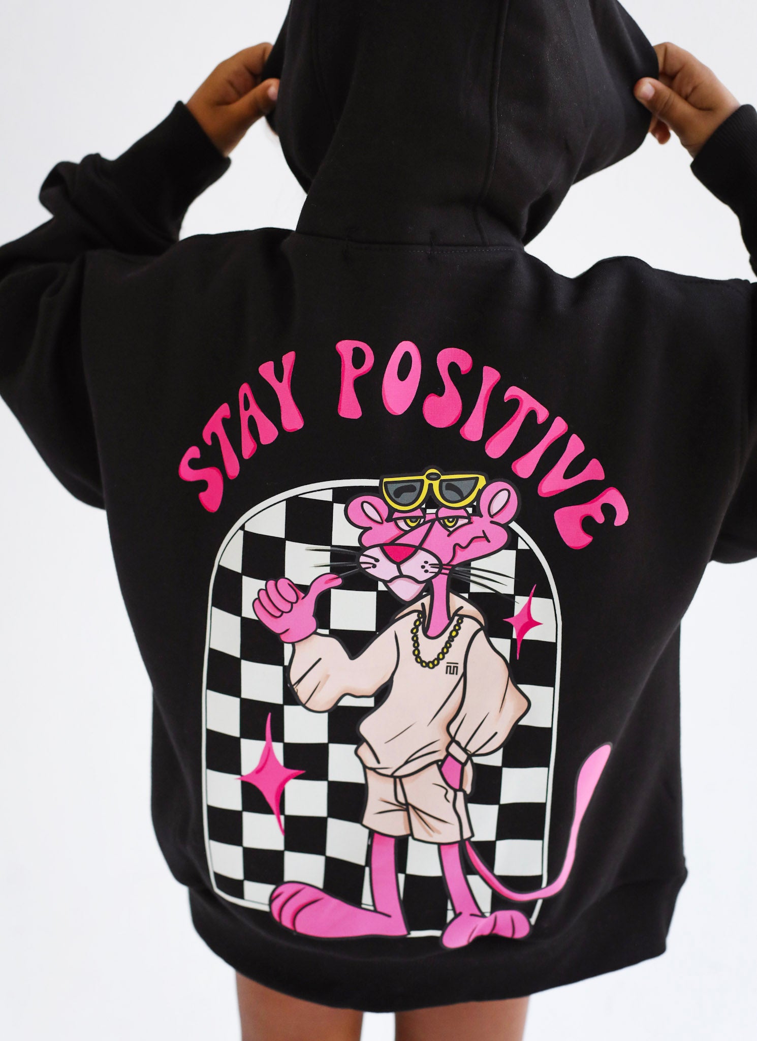 Stay Positive Hoodie - Kids