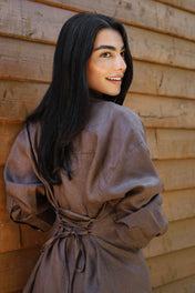 The Fit Linen set - Brown