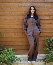 The Fit Linen set - Brown