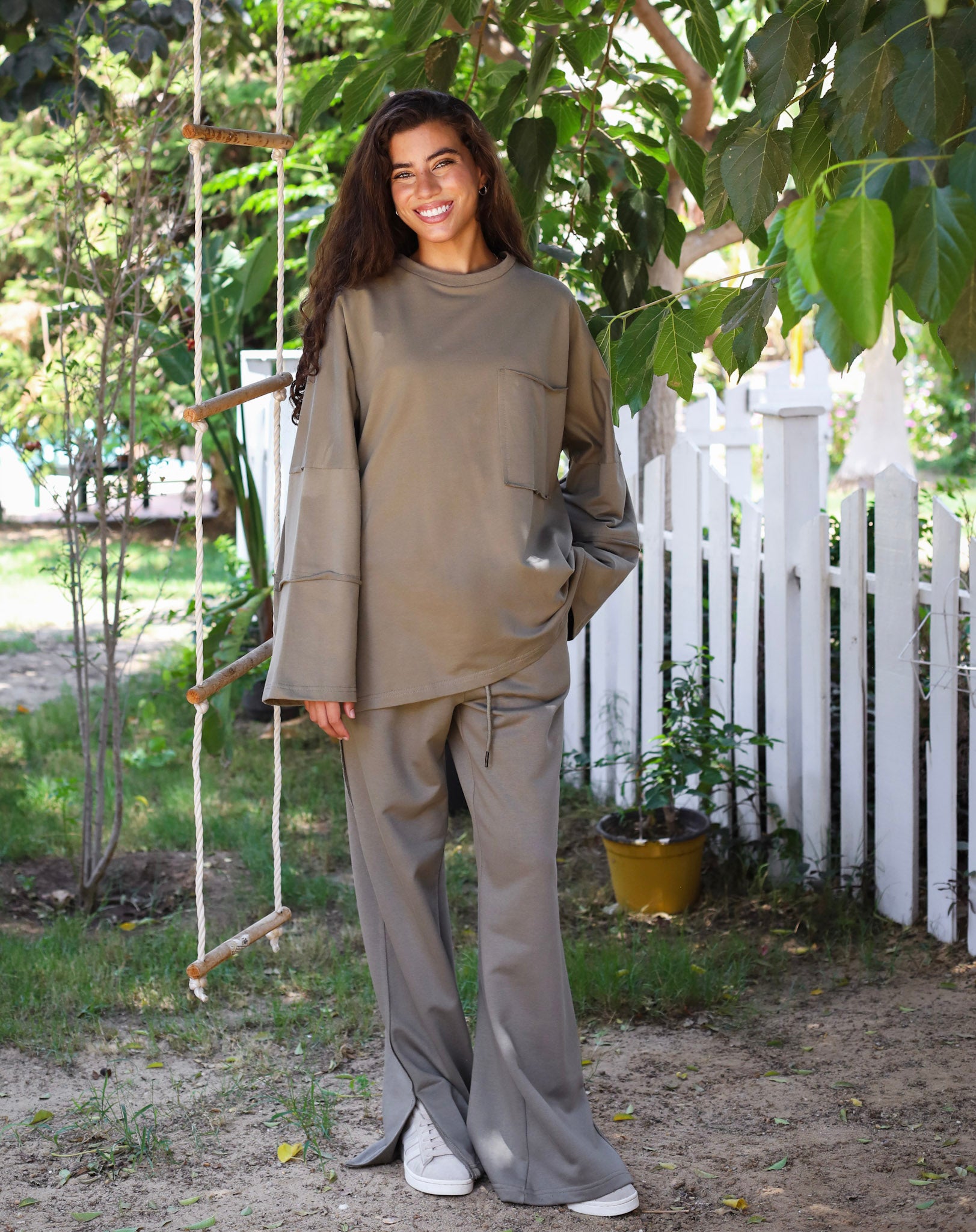 Out-Stitched Olive set- Adults
