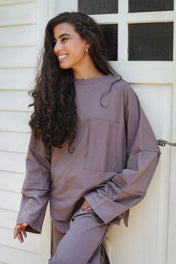 Out-Stitched Plum Set-Adults