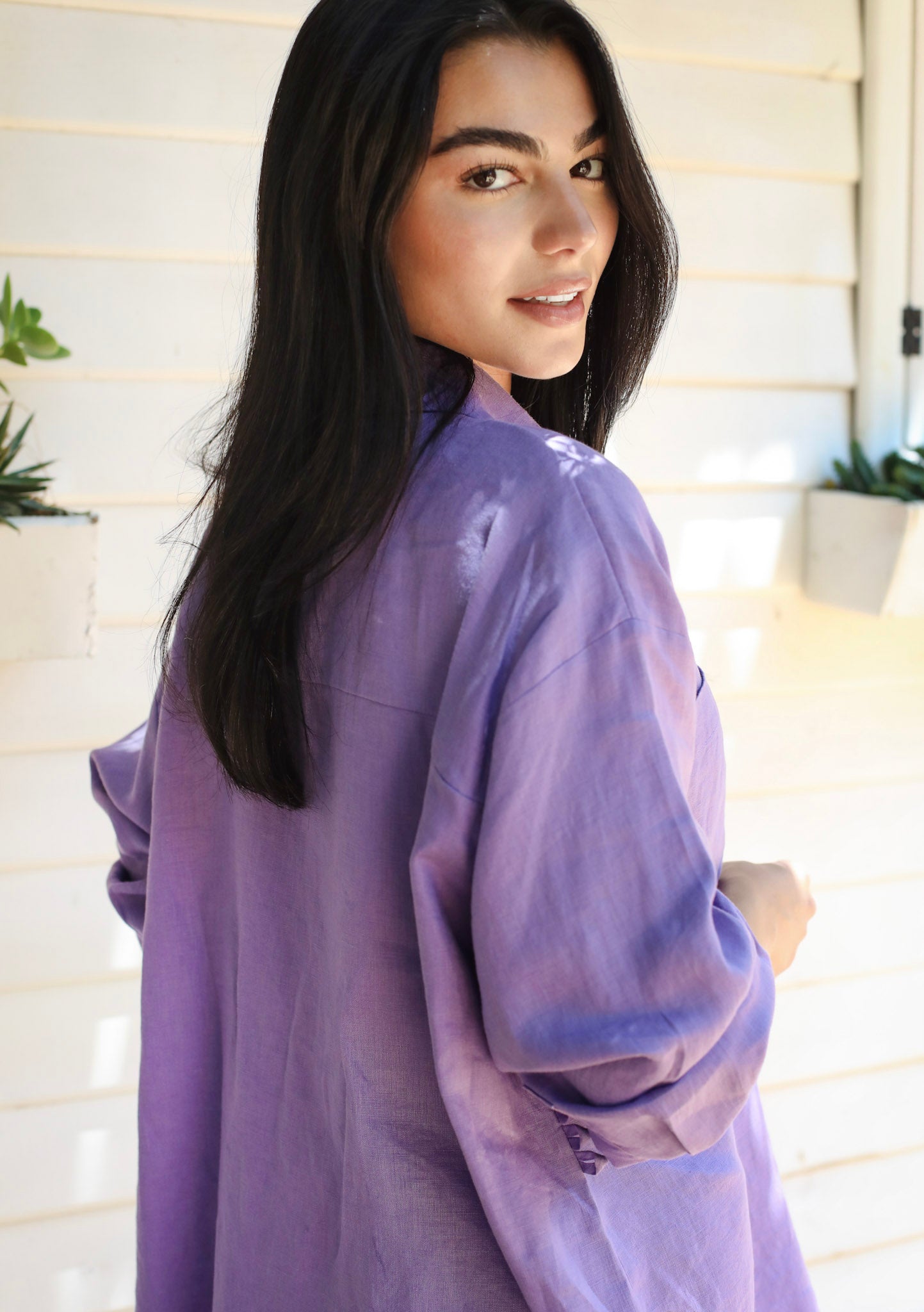 The Fit Linen set - Lilac