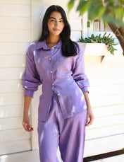 The Fit Linen set - Lilac