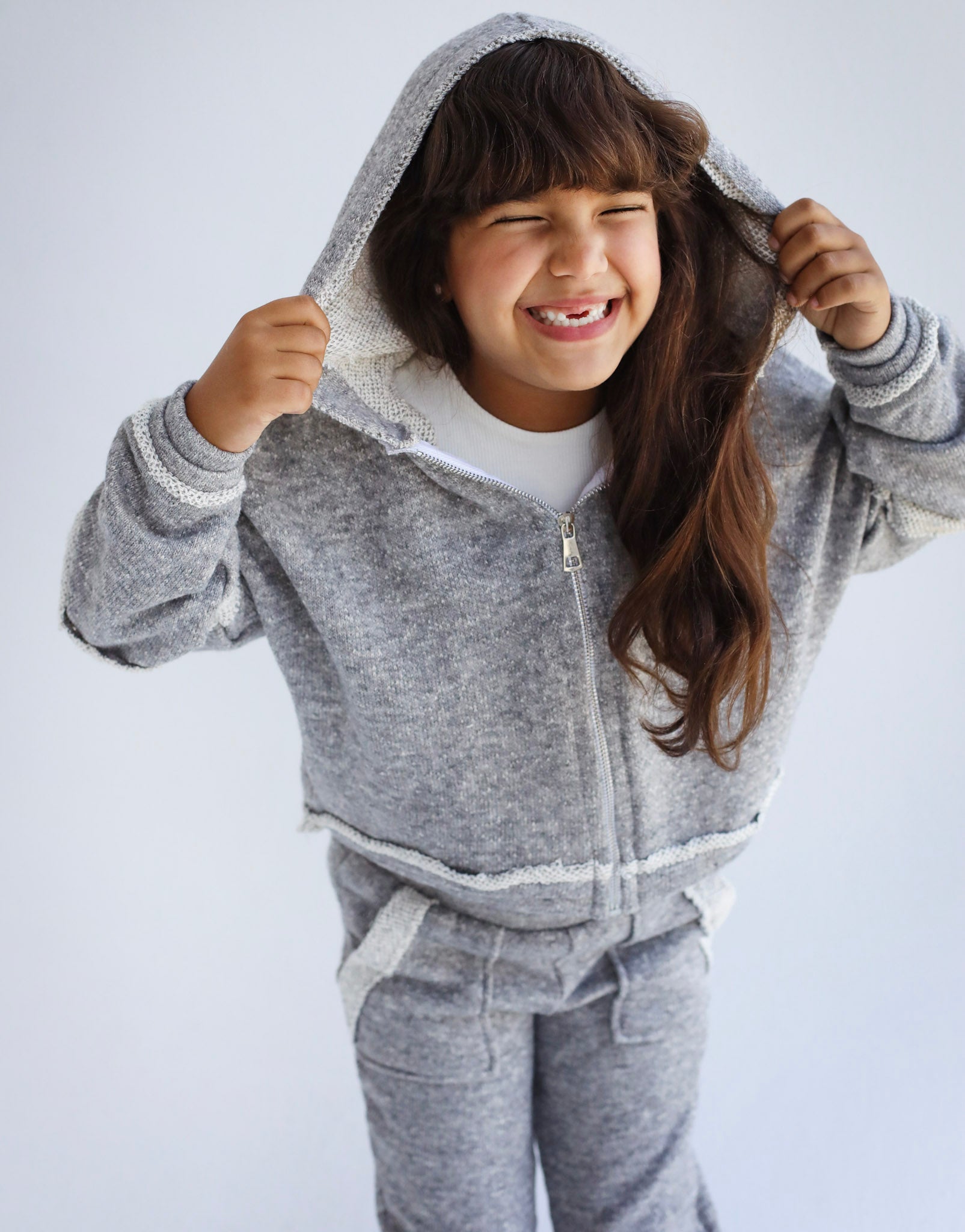 The Woolverse Set Dim Grey - Kids