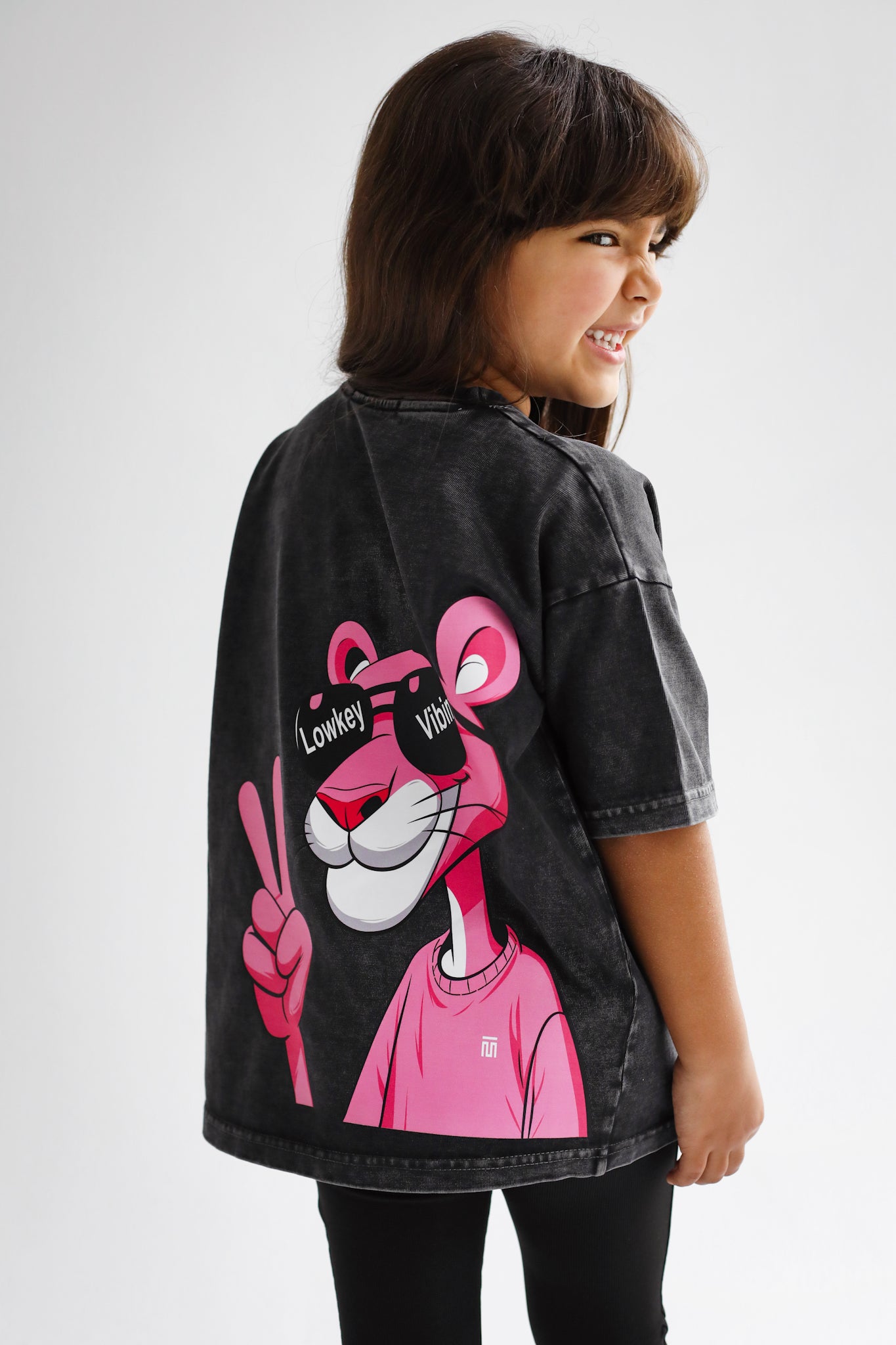 The Vibing Panther T-shirt - Kids