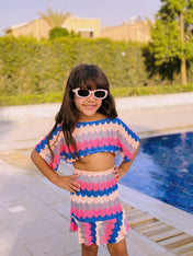 Zig blue Coverup/Set