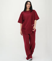 Flip-Side Burgundy Set - Adults
