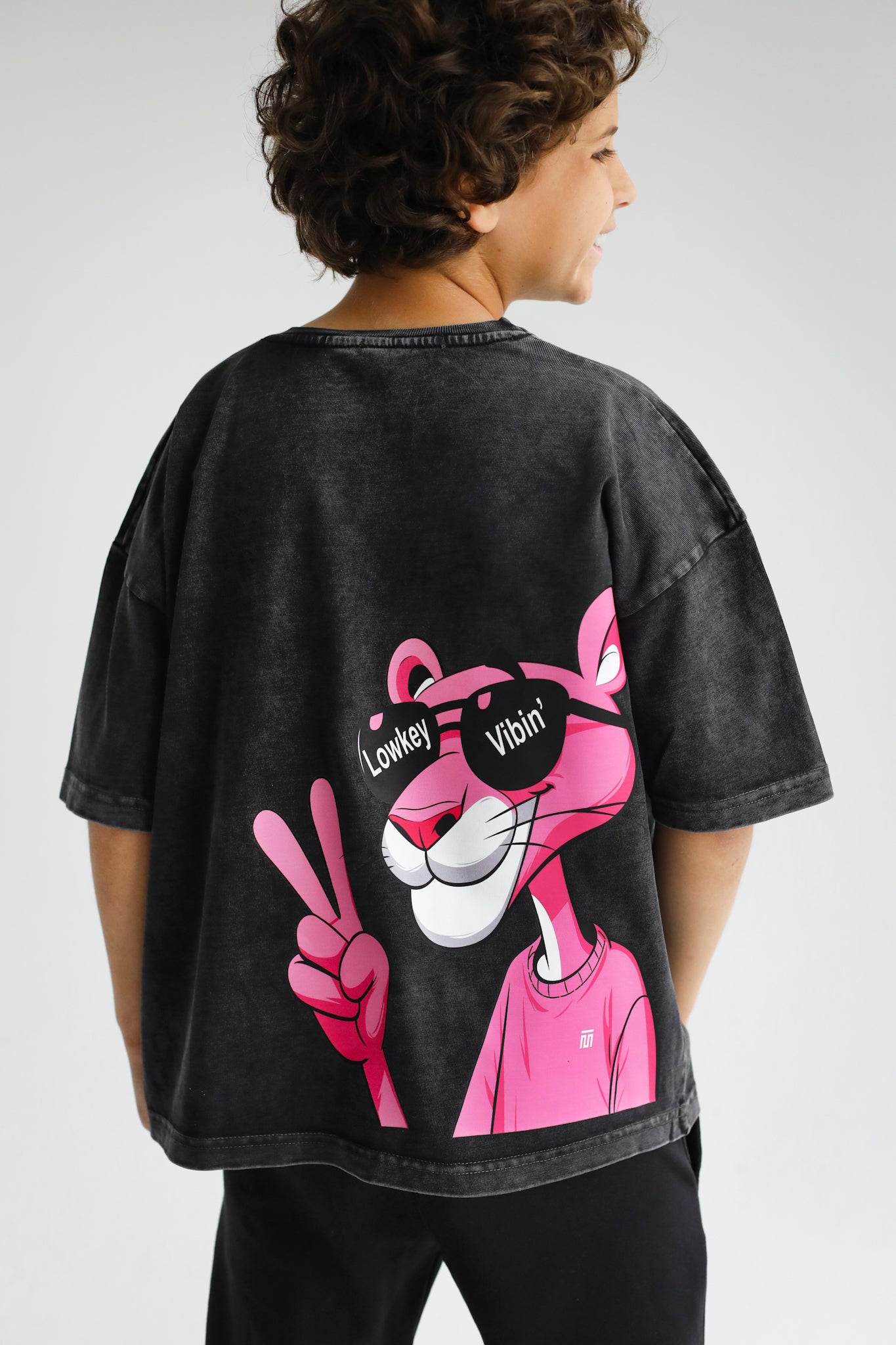 The Vibing Panther T-shirt - Kids