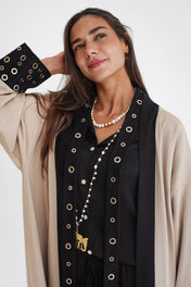 Spark Eyelets Caftan Beige