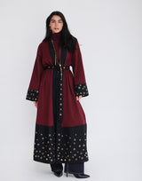 Spark Eyelets Caftan Burgundy - Adults