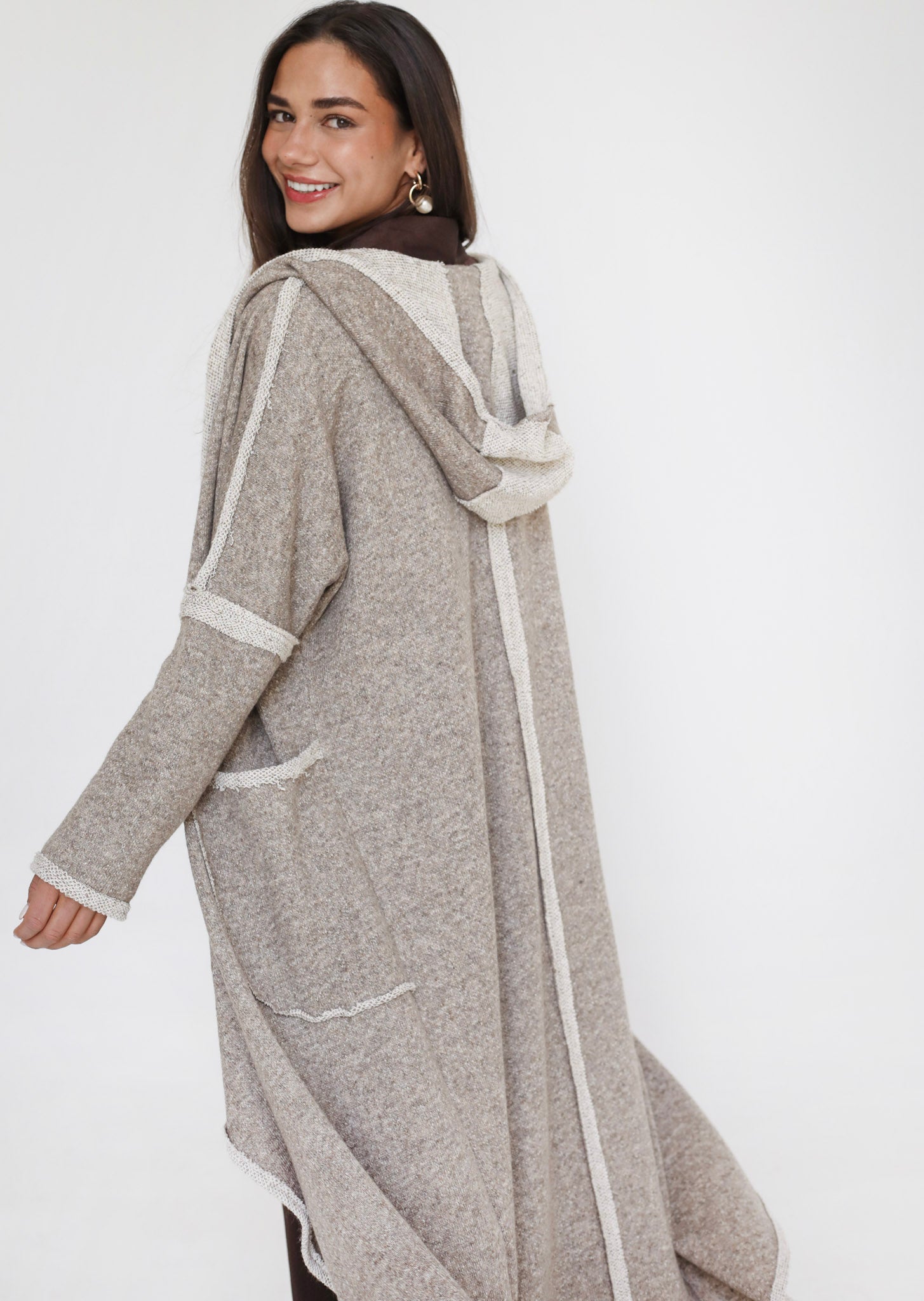 The Alpine Edit Cardigan - Brown