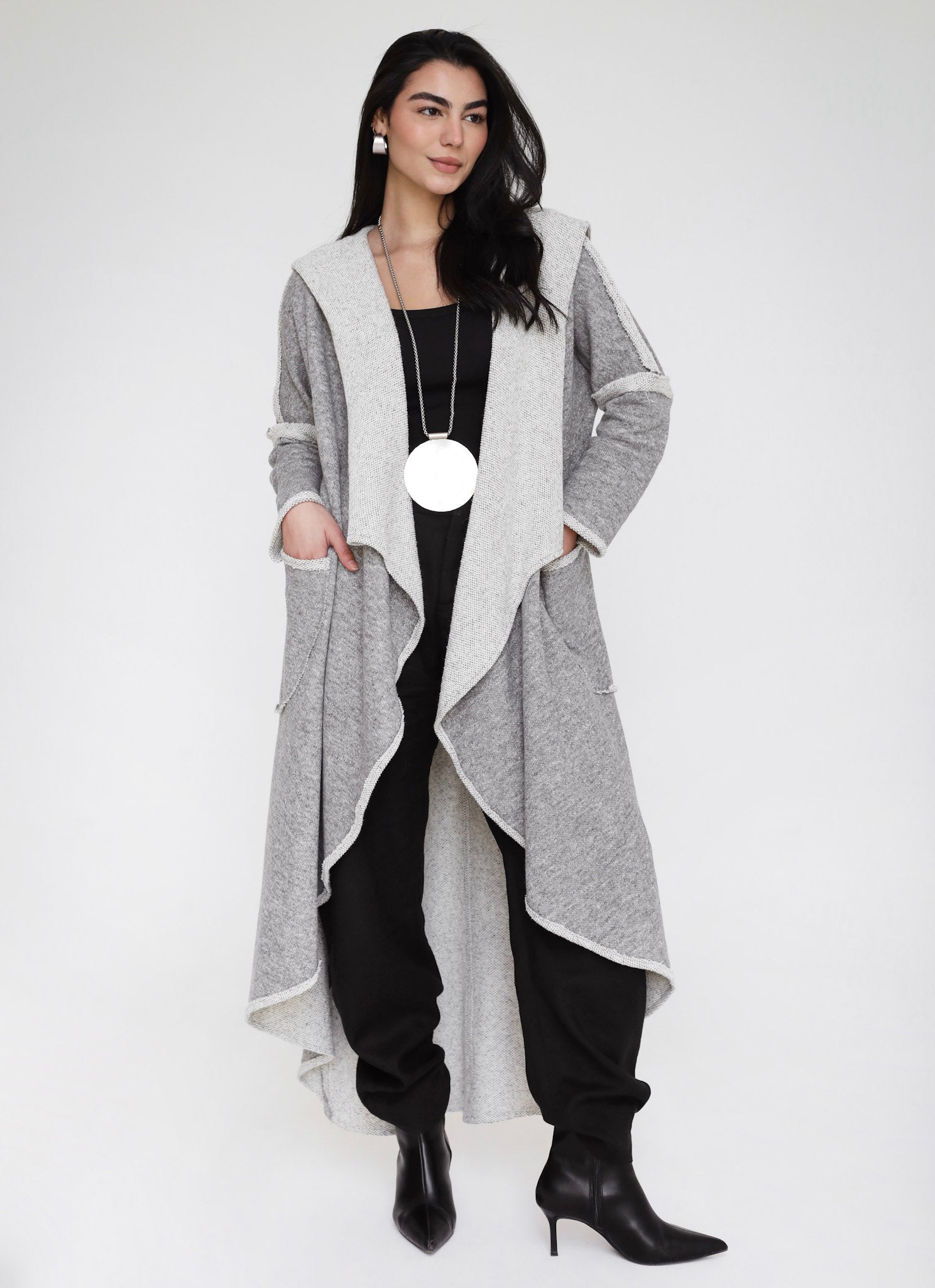 The Alpine Edit Cardigan - Dim Grey