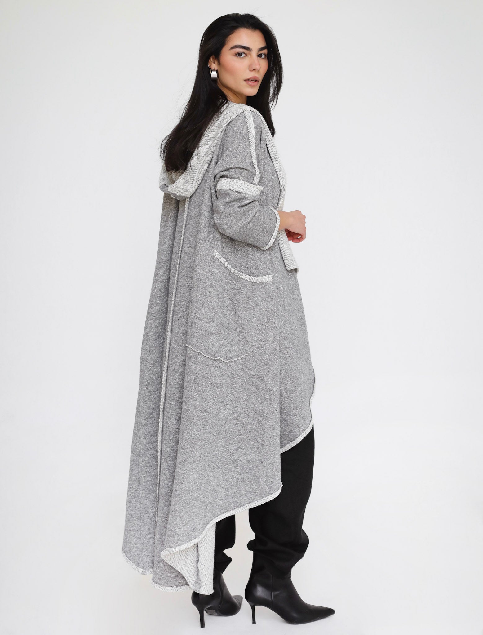 The Alpine Edit Cardigan - Dim Grey