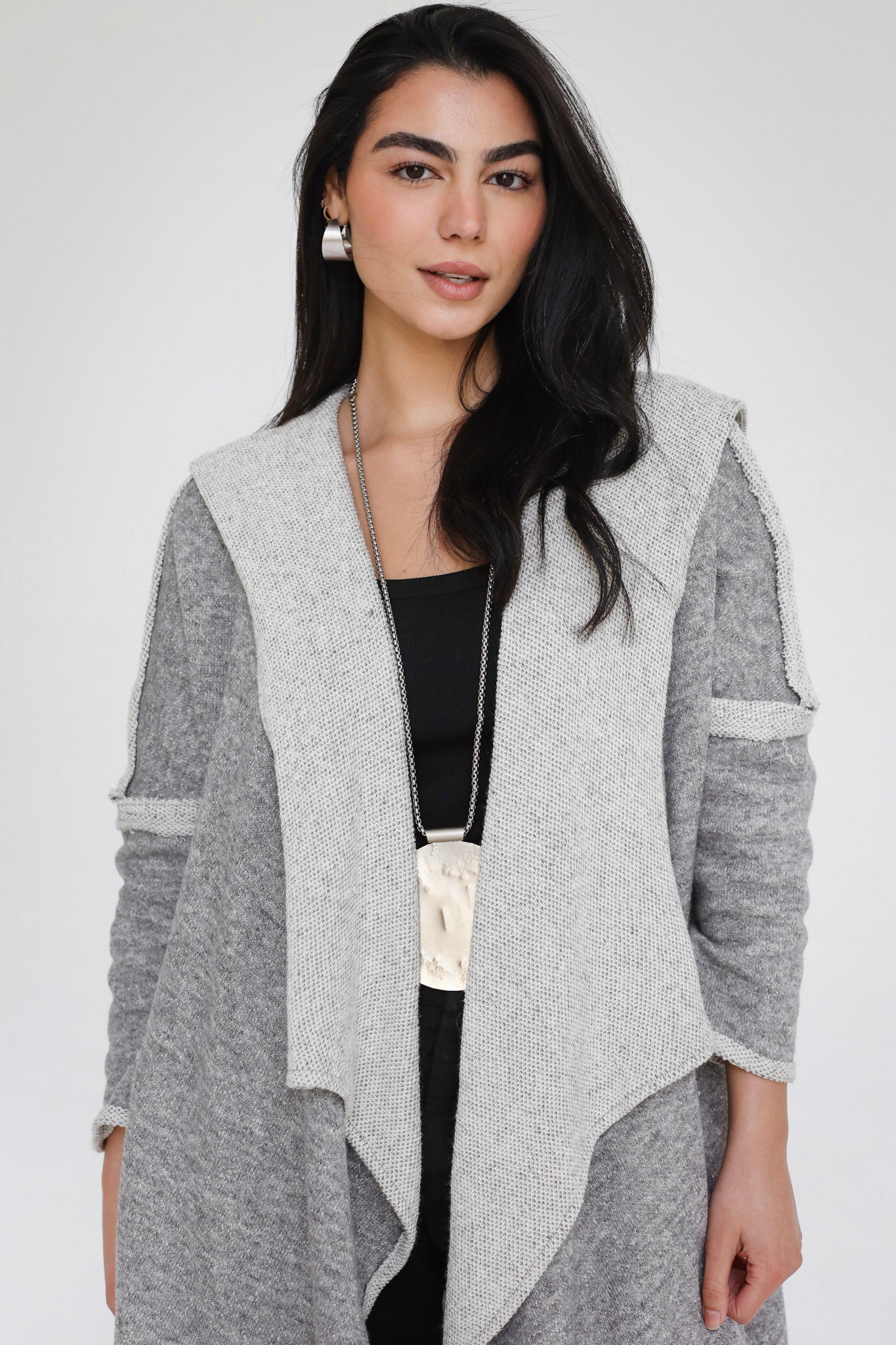 The Alpine Edit Cardigan - Dim Grey