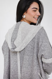 The Alpine Edit Cardigan - Dim Grey