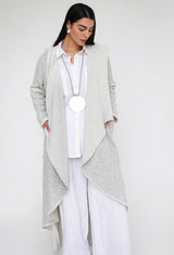 The Alpine Edit Cardigan - Cloud Grey