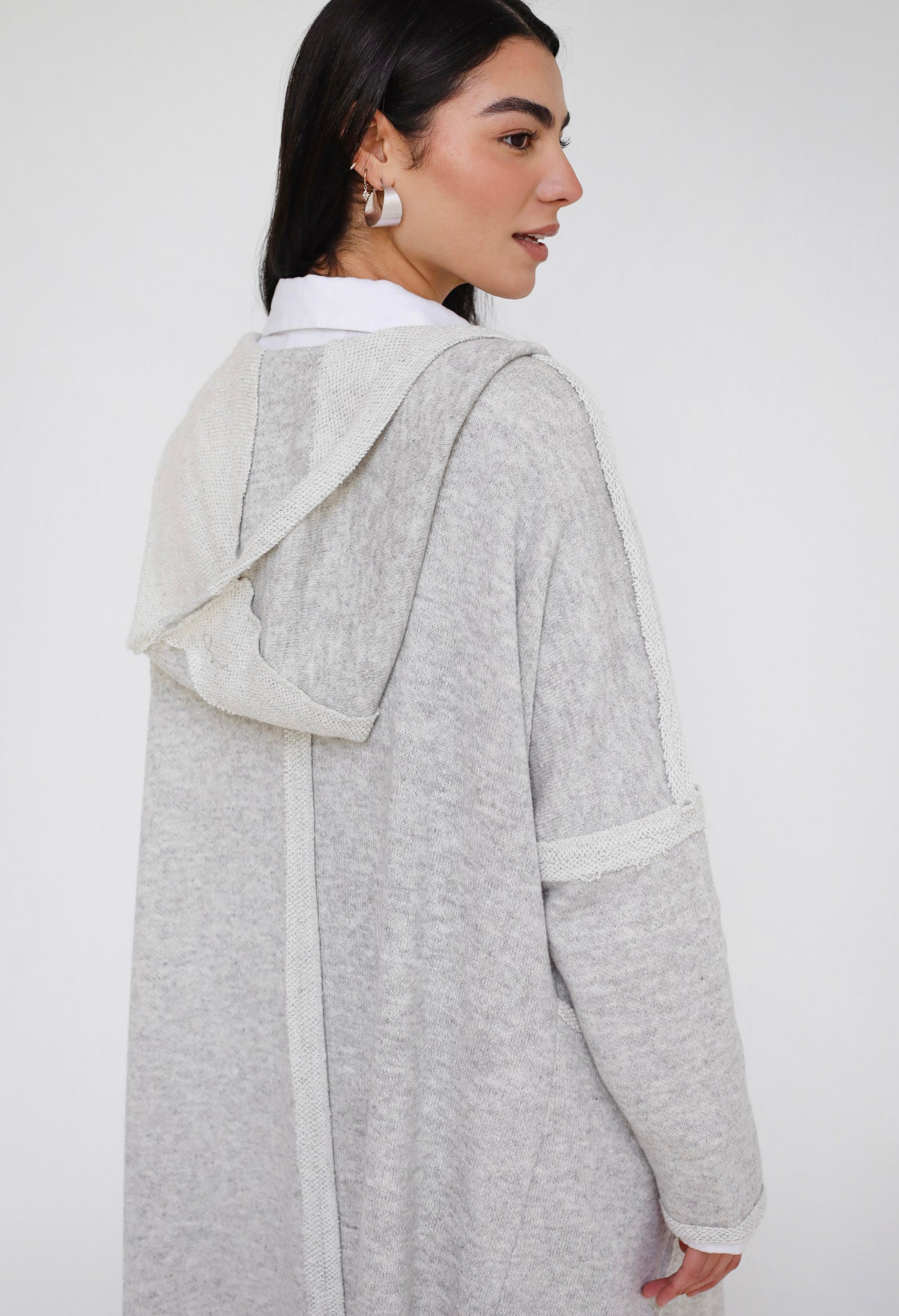 The Alpine Edit Cardigan - Cloud Grey