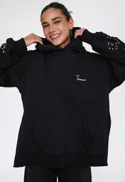 Solar Handmade Hoodie - Black