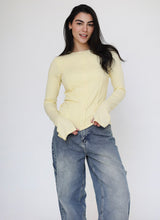 Stitched Butter Yellow Tank top - Adults