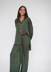 The Flowy Edit Set Olive - Adults