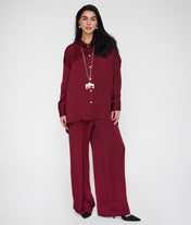 The Flowy Edit Set Burgundy - Adults