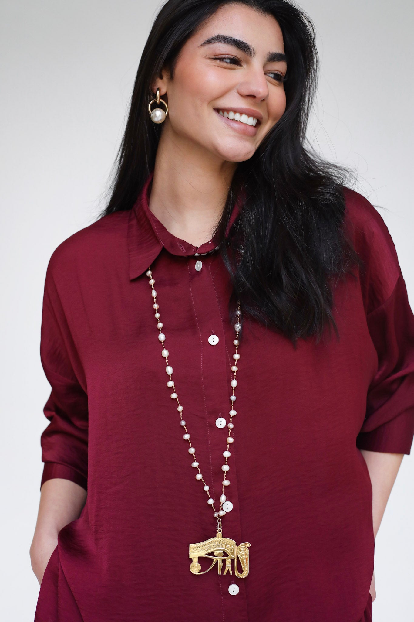 The Flowy Edit Set Burgundy - Adults