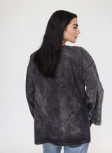 Basic Washed Grey T-Shirt - Adults