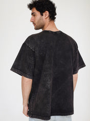 Basic Washed Grey T-Shirt - Adults