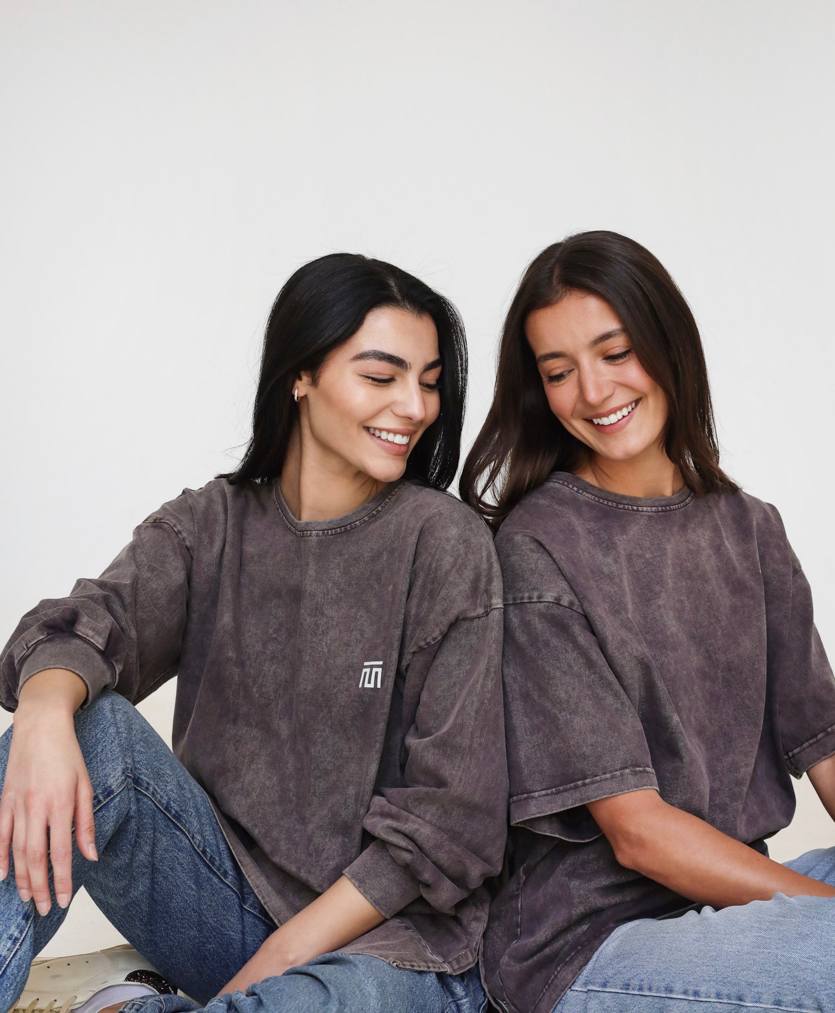 Basic Washed Brown T-Shirt - Adults