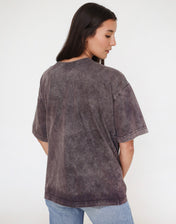 Basic Washed Brown T-Shirt - Adults