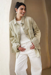 The Paint-Storm Shirt Olive