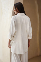 The Bling Linen Set White - Adults