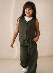 The Flowy Edit Set Olive - Kids