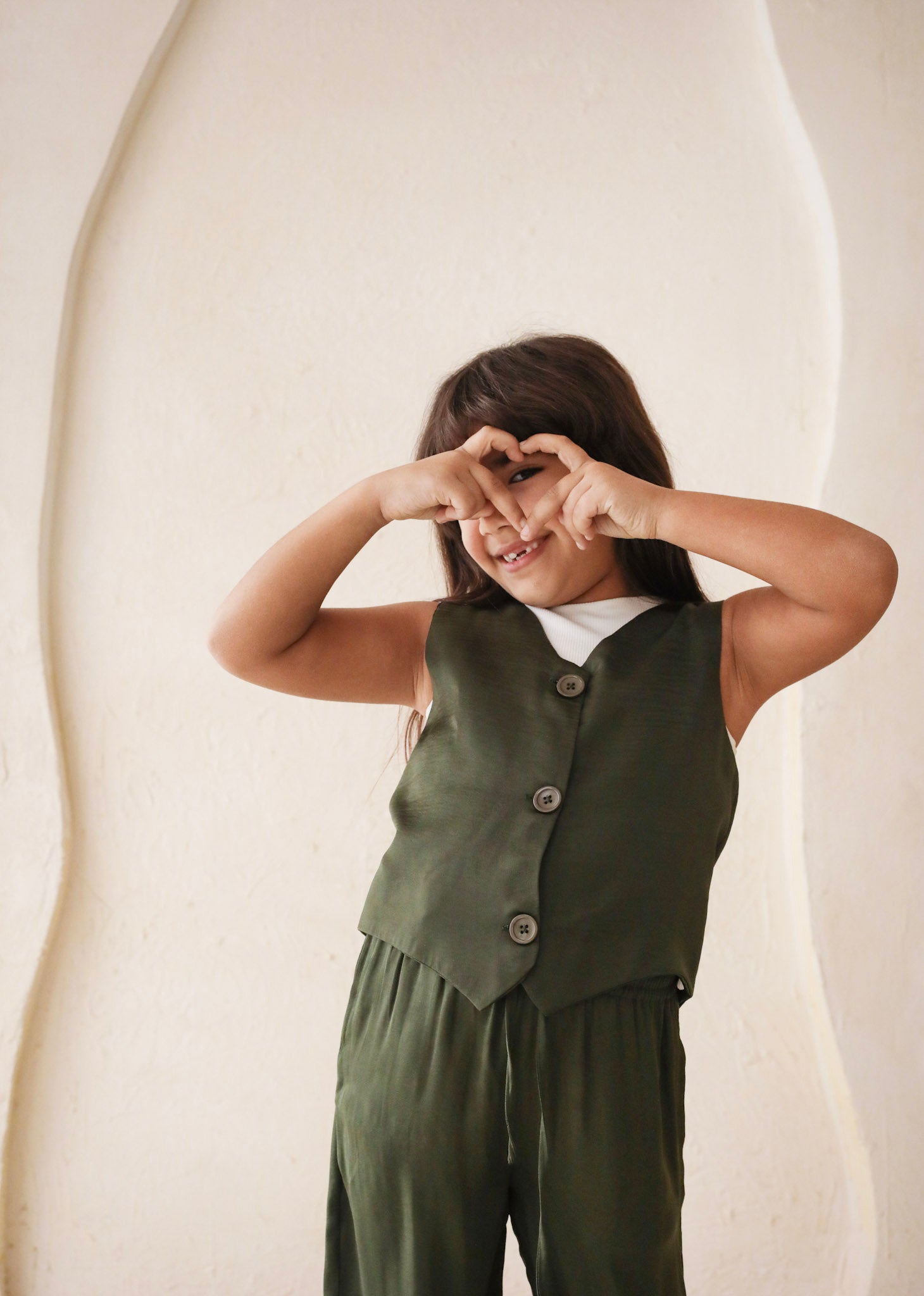 The Flowy Edit Set Olive - Kids