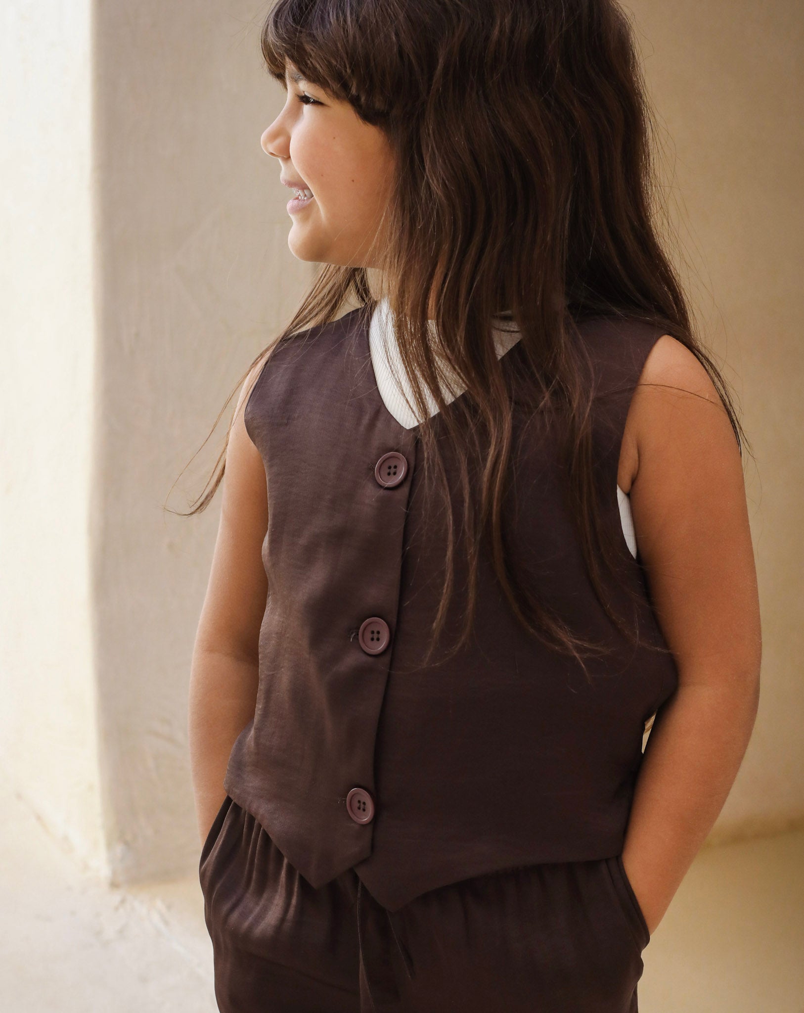 The Flowy Edit Set Brown - Kids
