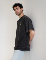 Basic Washed Grey T-Shirt - Adults