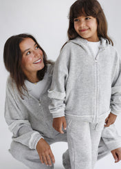 The Woolverse Set Cloud Grey - Kids