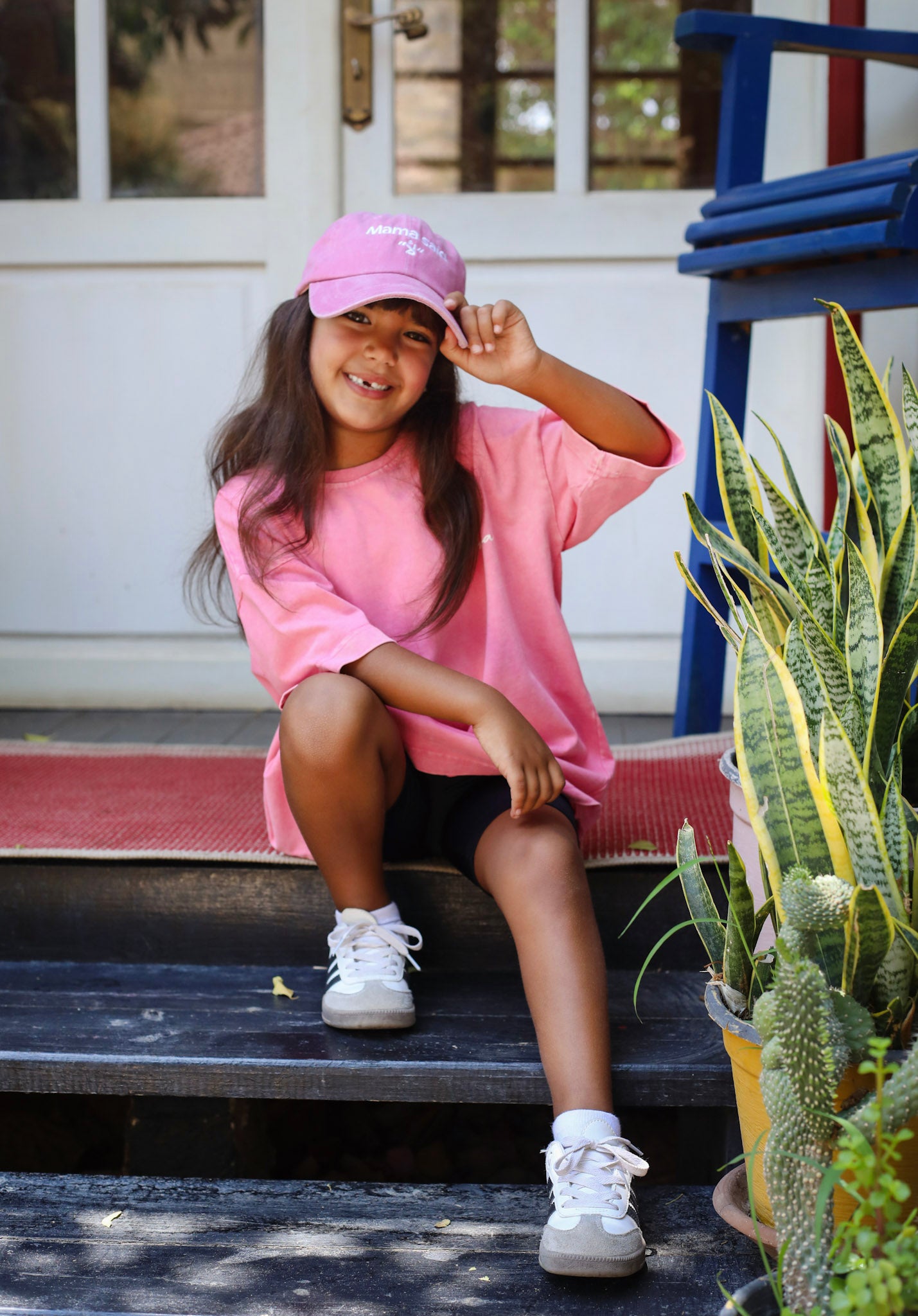 Pink Crew Tshirt- kids