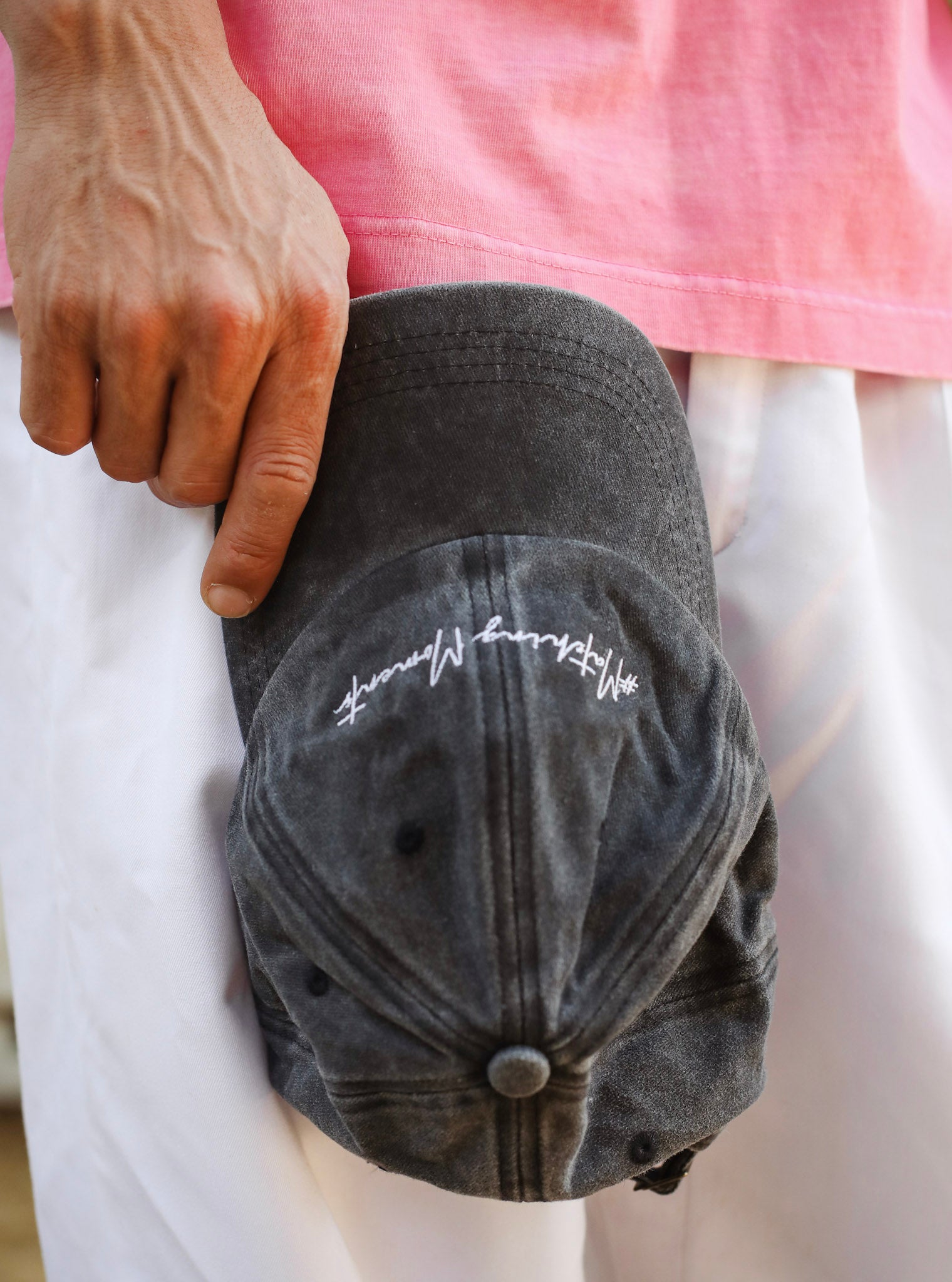 Unisex Matching Moments Cap - Dark Grey