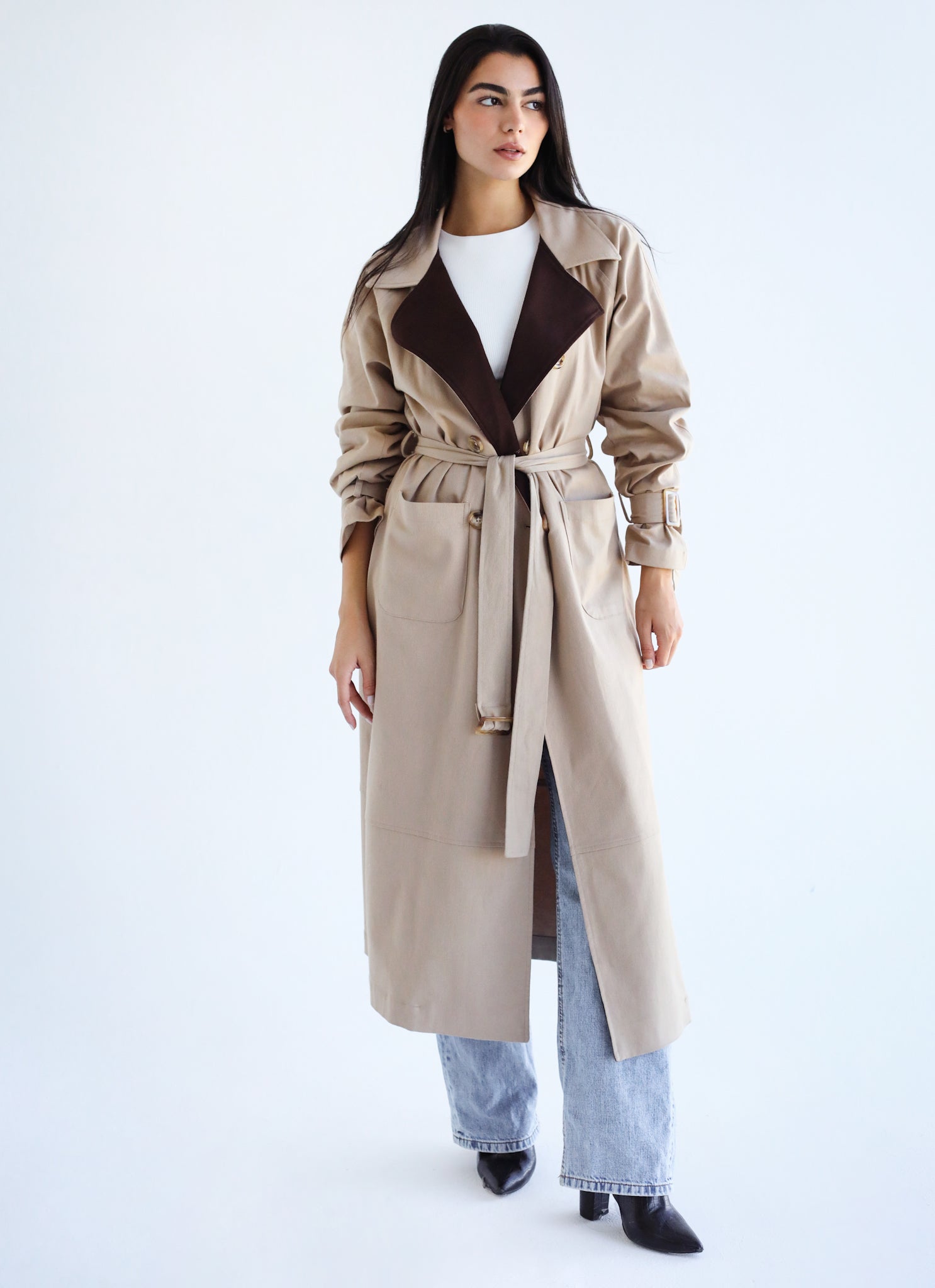 The Split Trench Coat