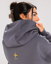 Airplane Mode Grey Hoodie - Adults