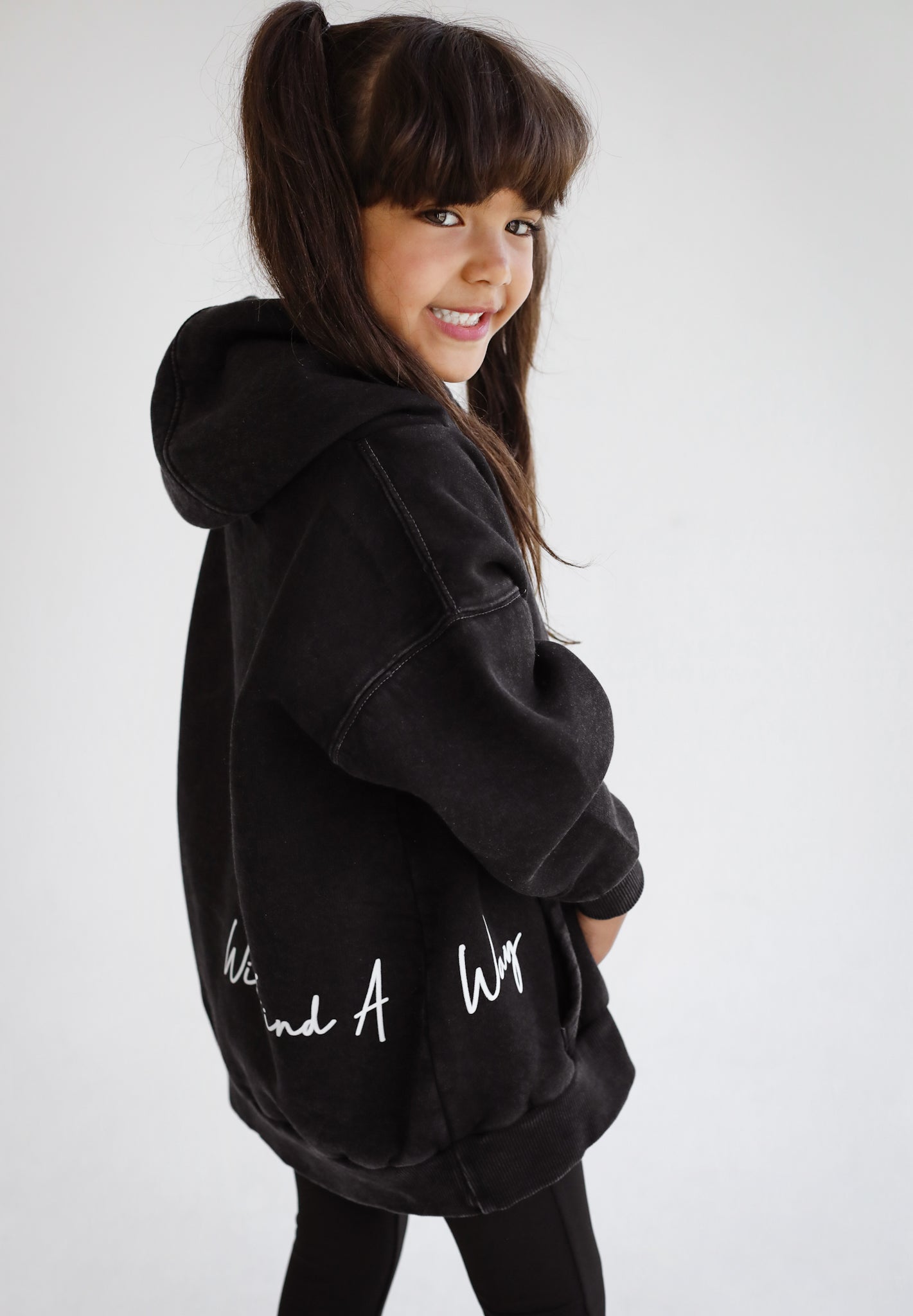 Your Way Hoodie Black - Kids