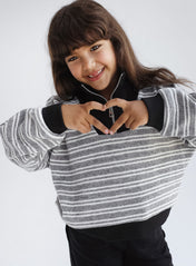 The Strip Edit Sweater - Kids