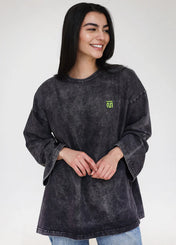 Basic Washed Grey T-Shirt - Adults