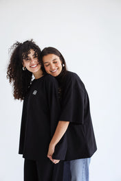 Basic lovers Tshirt Black-Adults