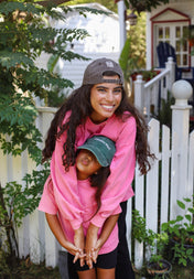 Pink Crew Tshirt- kids