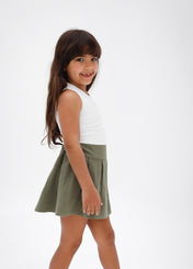 Quick Spin Skirt - Olive