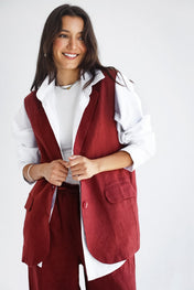 Settle In Edit Burgundy Set- Adult