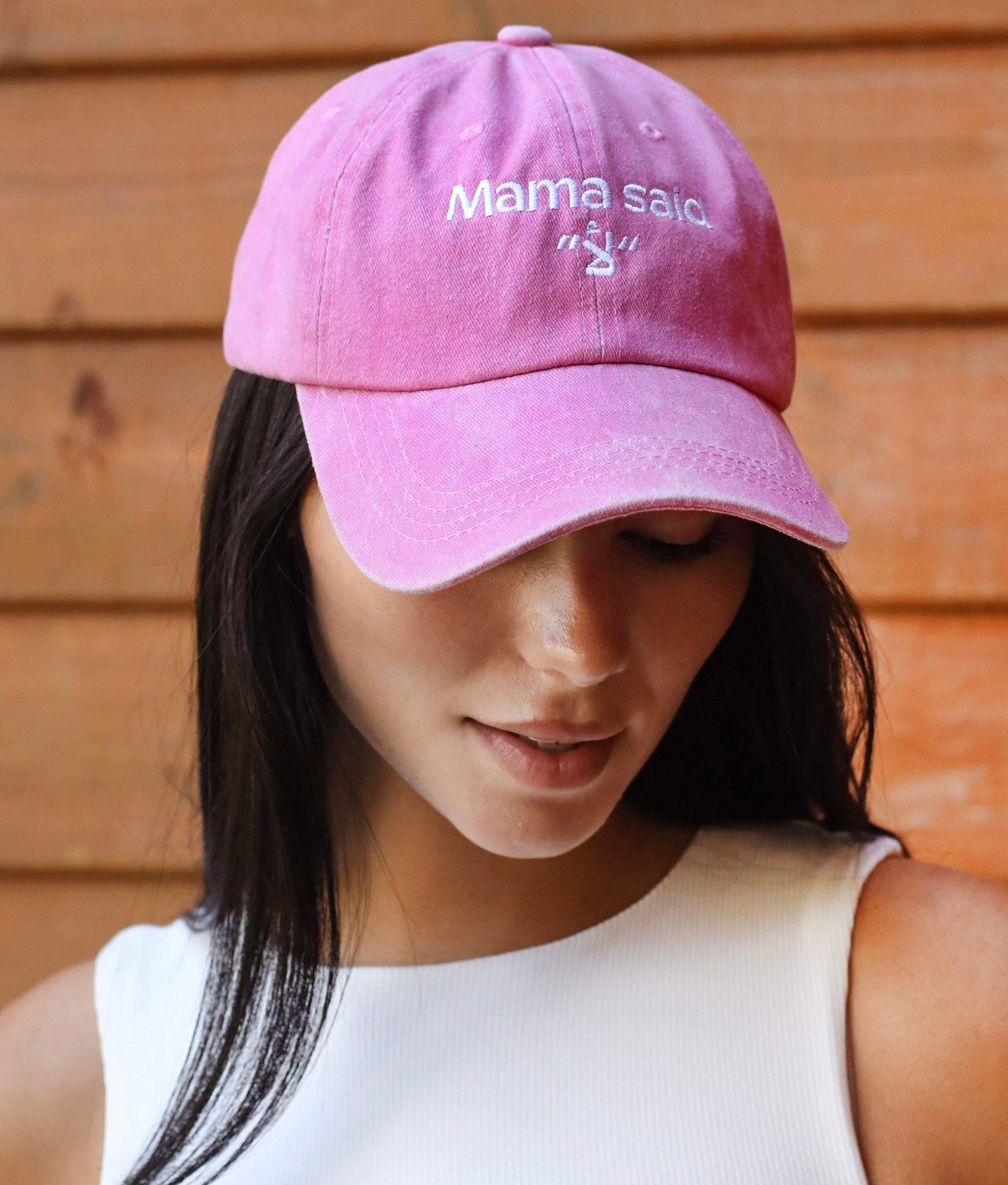 Unisex Mama said LA2 Cap -Pink